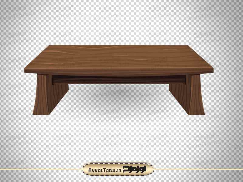 دوربری میز چوبی