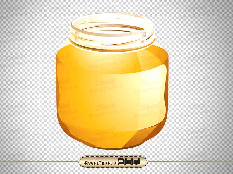 تصویر دوربری شده شیشه عسل