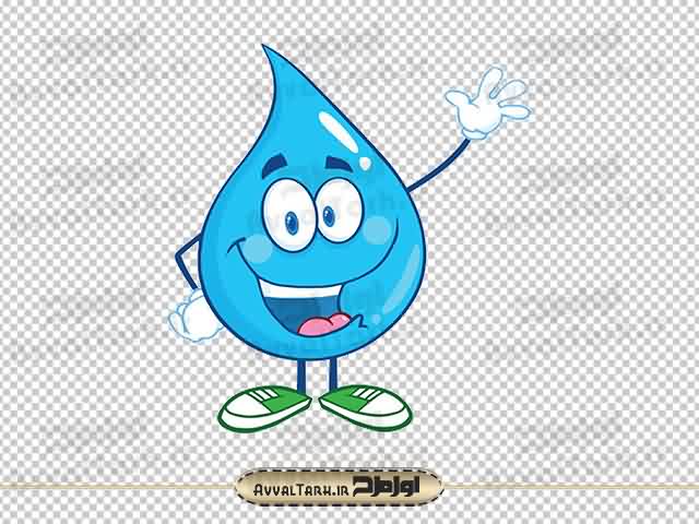 فایل لایه باز قطره آب اول طرح