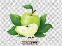 دوربری سیب سبز