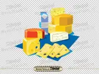 فایل png پنیر