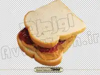 عکس برش خورده ساندویچ