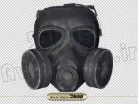 دوربری ماسک شیمیایی فیلتر دار