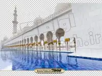 دوربری تصویر مسجد ابوظبی دبی