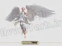دانلود فایل png فرشته آنجل در حال پرواز
