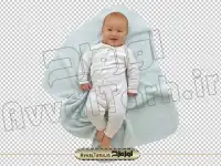 عکس نوزاد در پتو
