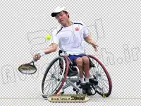 دانلود فایل ورزشکار معلول با ویلچر