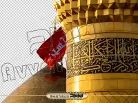 تصویر گنبد امام حسین از نزدیک