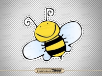 دوربری زنبور عسل کارتونی