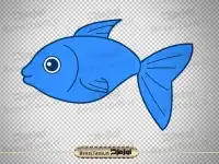 دوربری ماهی آبی