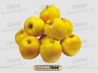 فایل png سیب زرد