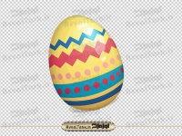 فایل png تخم مرغ رنگی