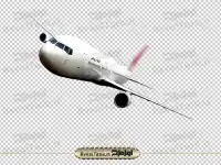 فایل تصویر png هواپیما