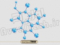 فایل png پیوند مولکولی