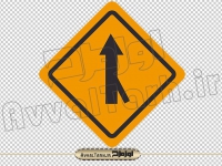 تصویر png تابلو هشدار راهنمایی و رانندگی