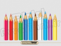 تصویر png مداد رنگی