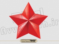 فایل png ستاره قرمز