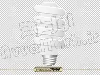 تصویر png لامپ کم مصرف