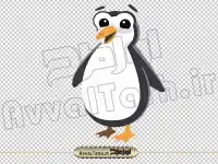 دانلود فایل دوربری شده تصویر پنگوئن