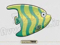 دانلود فایل vector عکس کارتونی ماهی