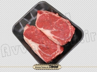دوربری تصویر گوشت استیک بسته بندی
