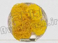 تصویر دوربری شده شیرینی زولبیا