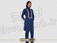 دوربری فرم دانش آموز دختر دبیرستانی