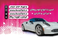 طرح با کیفیت کارت ویزیت دیتیلینگ خودرو