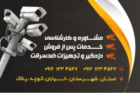 کارت ویزیت سیستم های امنیتی و حفاظتی