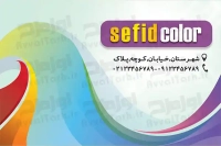 فایل کارت ویزیت لایه باز رنگ فروشی